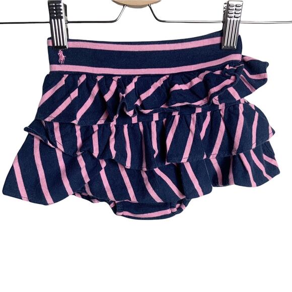 Ralph Lauren Preppy Stripe Skirt - Picture 1 of 4